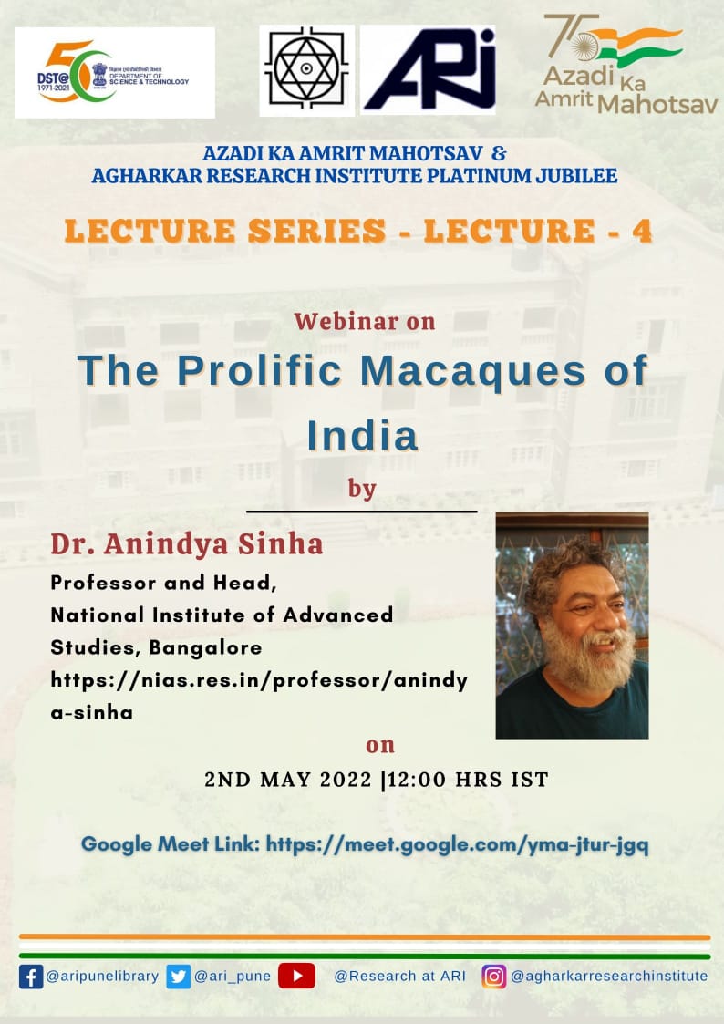 भारत के प्रचुर प्रजनन क्षमता वाले मकाक बंदर