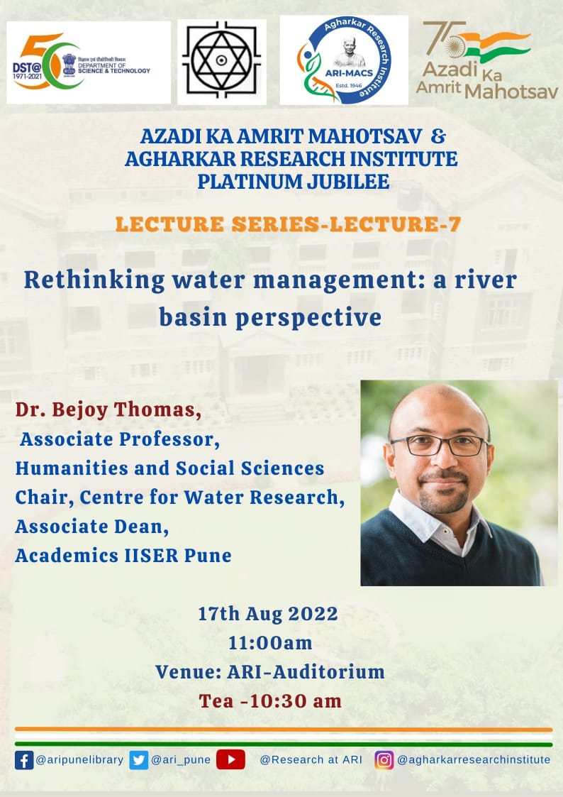 Rethinking water managerment : a river basin perspective